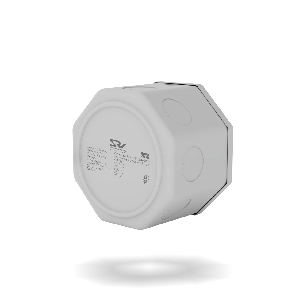 CONCEALED BOX 2.5" RANGE SRV