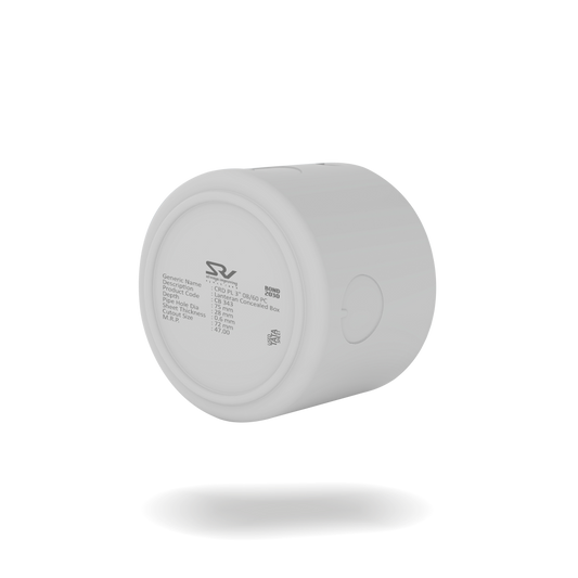 CONCEALED BOX 3" RANGE SRV