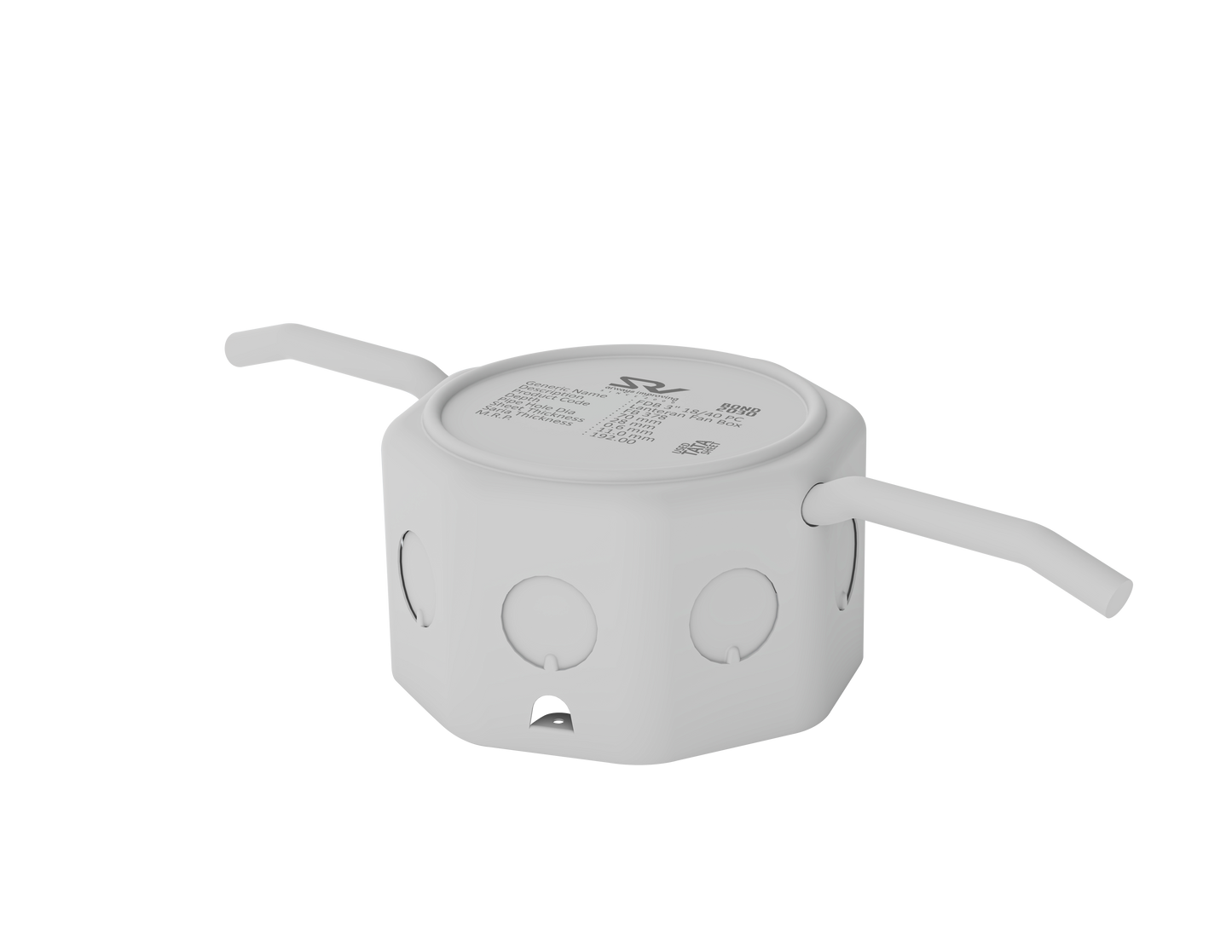 FAN BOX 3" RANGE SRV