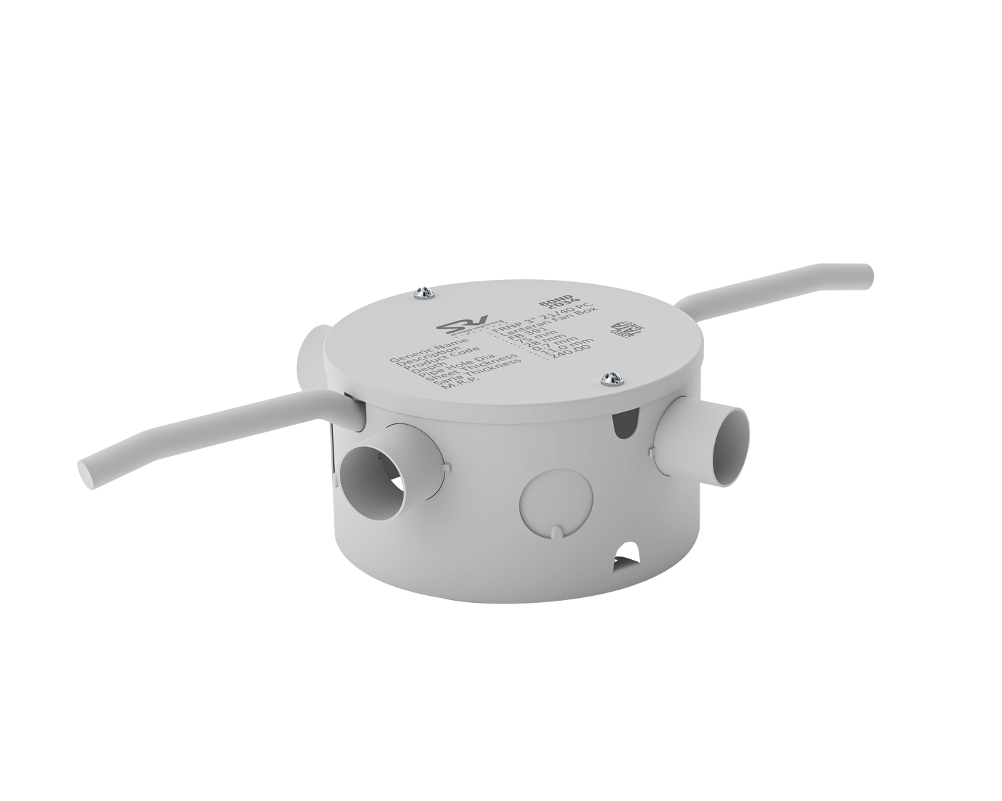 FAN BOX 3" RANGE SRV