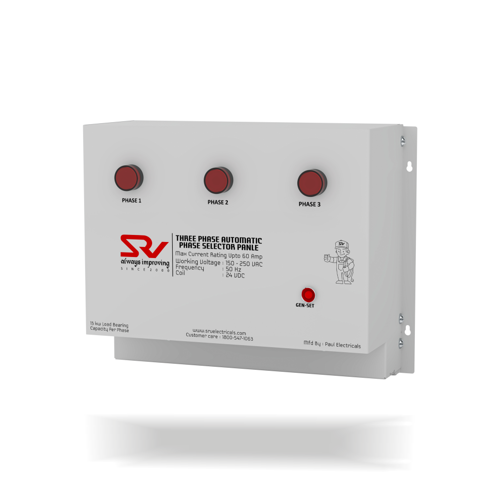 AUTOMATIC PHASE CHANGE OVER 60A TP SRV