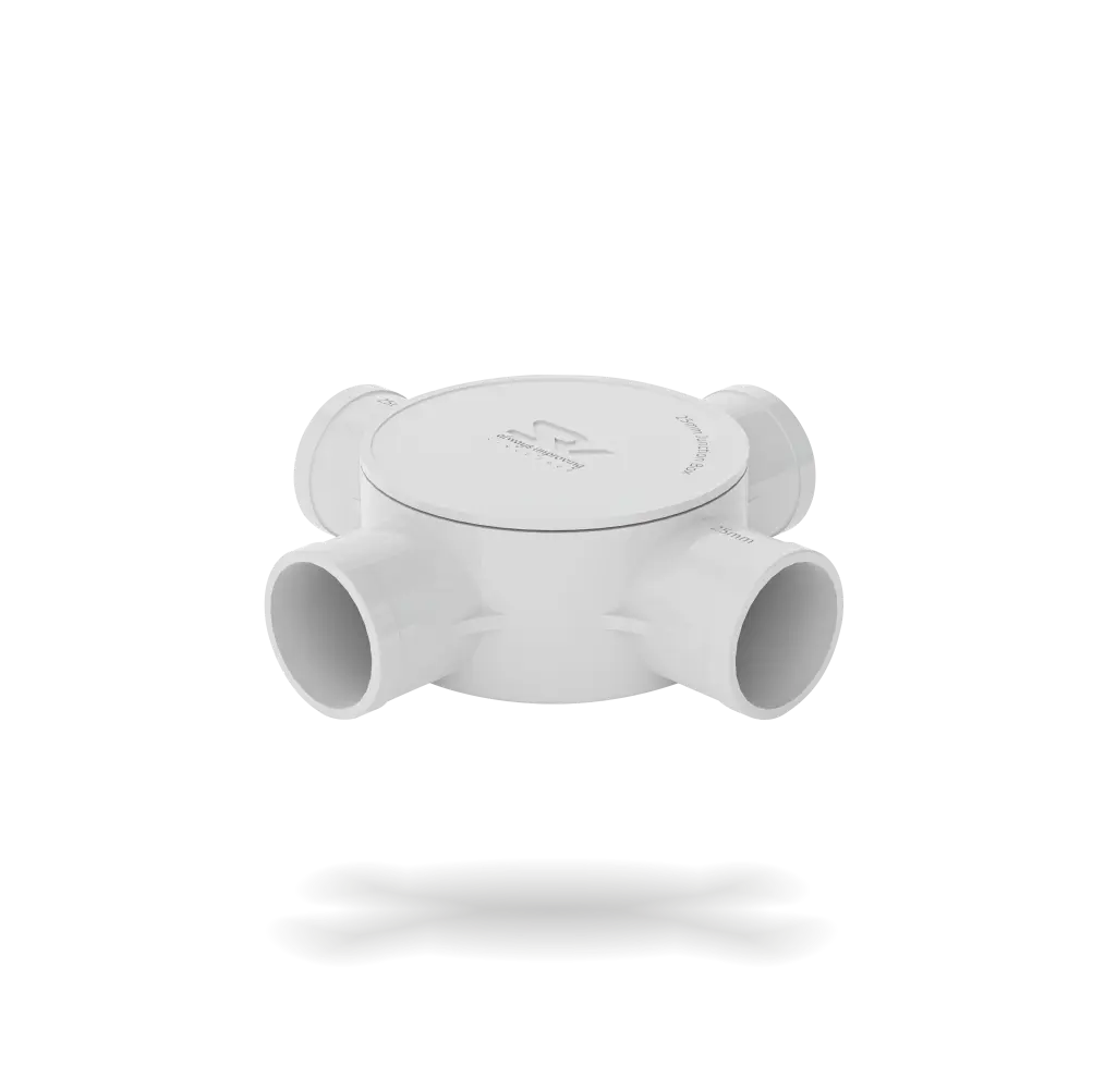 Slon Pvc Junction Box PVC JUNCTION BOX – srv-electricals